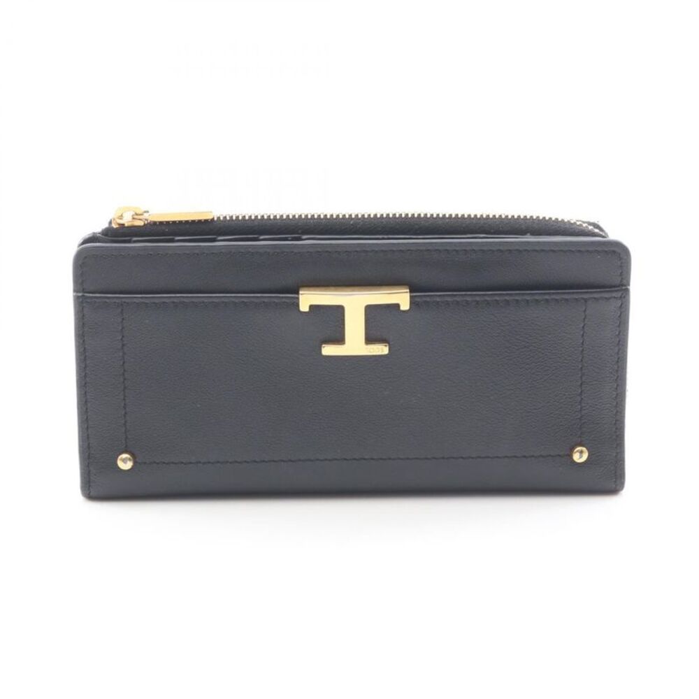 TODS T Timeless Leather Wallet